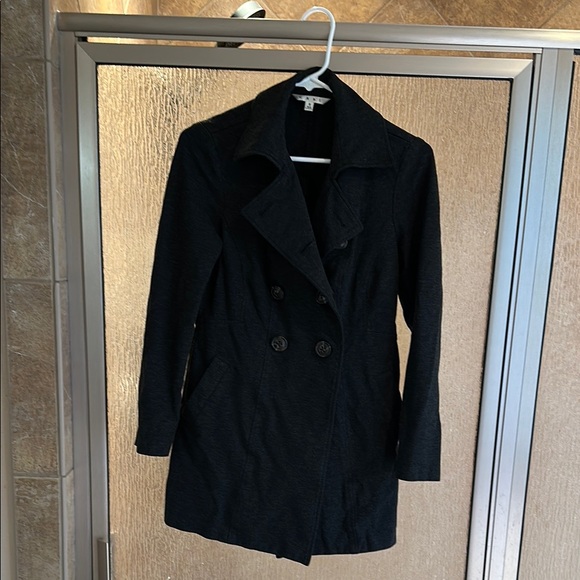 CAbi Black Trench Coat Timeless Design - Picture 1 of 7